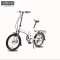 Bicicleta eléctrica plegable del precio bajo de Morden Design 36V350W hecha en China / mini e-bici verde de 20 &#39;&#39;